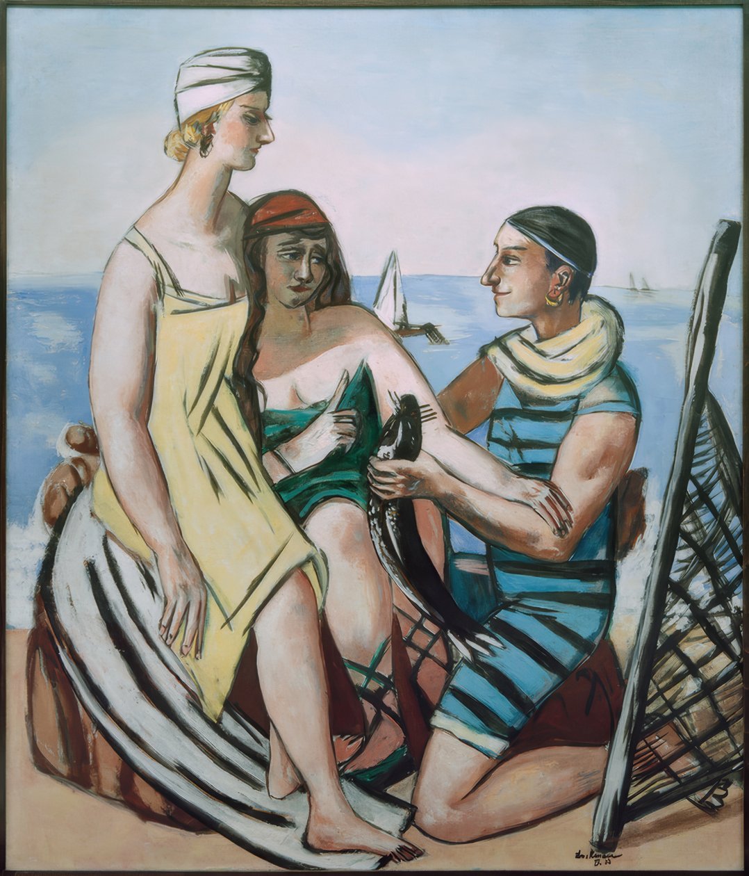 Küçük Balık (Küçük Yayın Balığı) by Max Beckmann