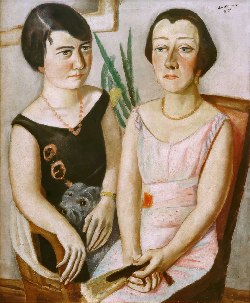Çift portre by Max Beckmann