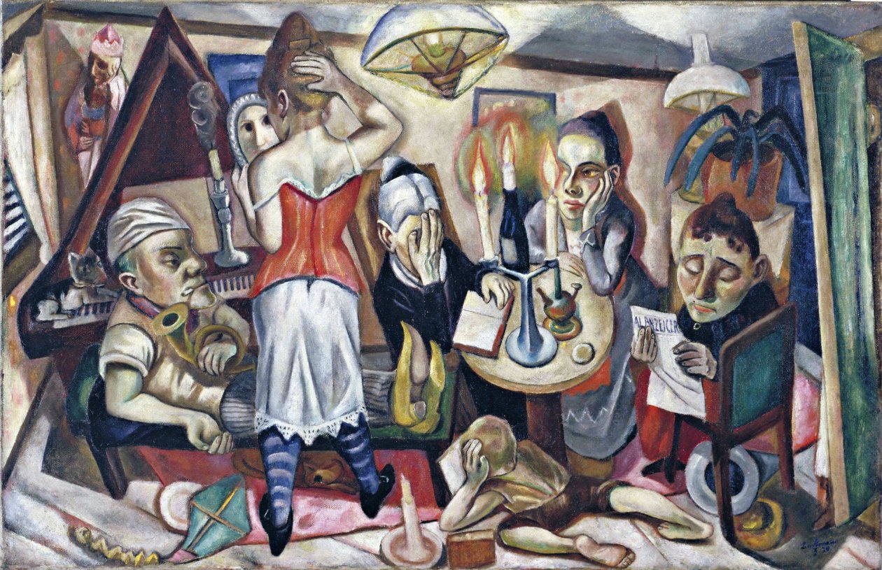 Aile portresi by Max Beckmann