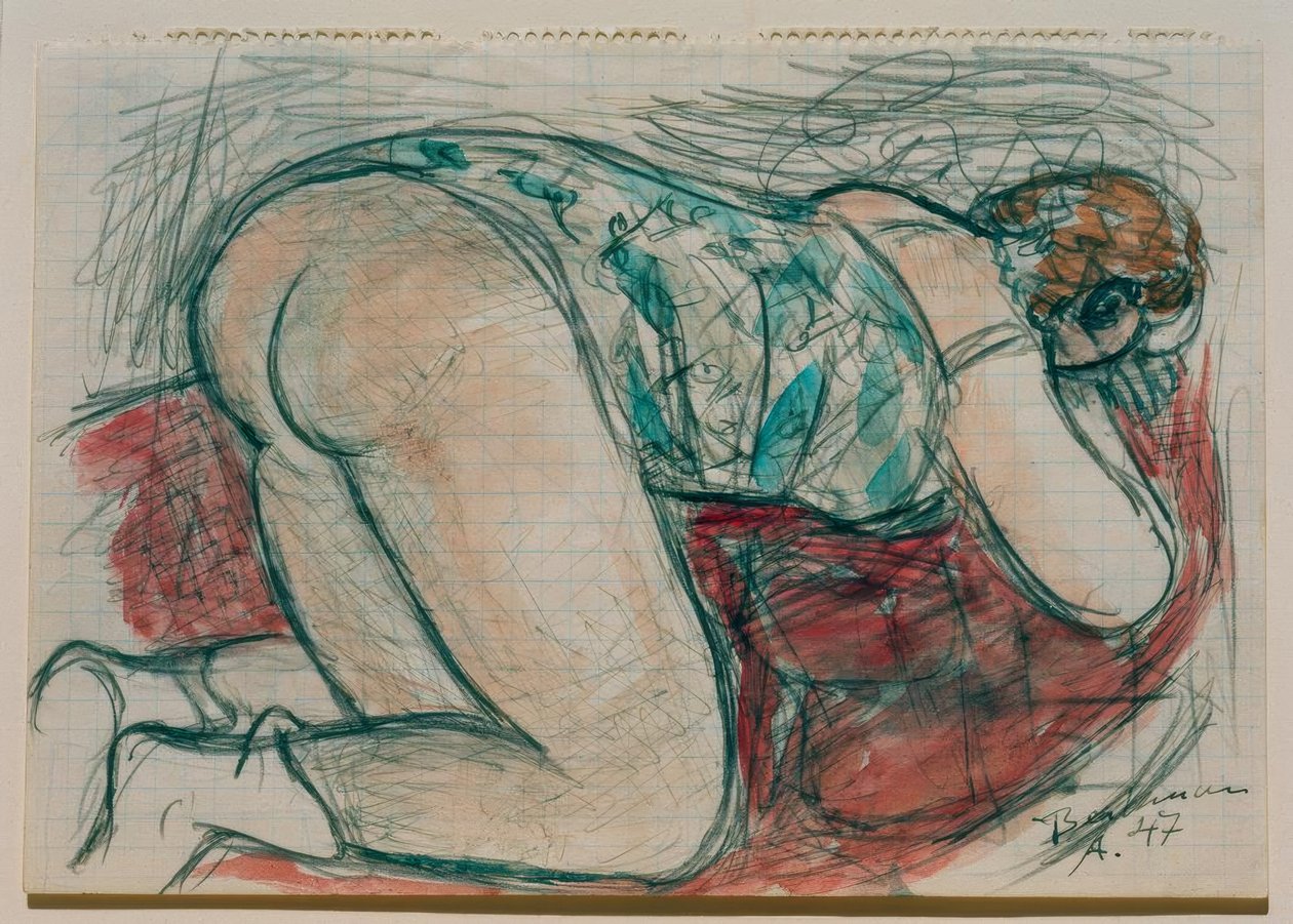 Halbakt by Max Beckmann