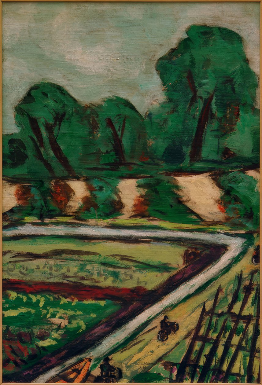 Hollandalı bisiklet yolu by Max Beckmann