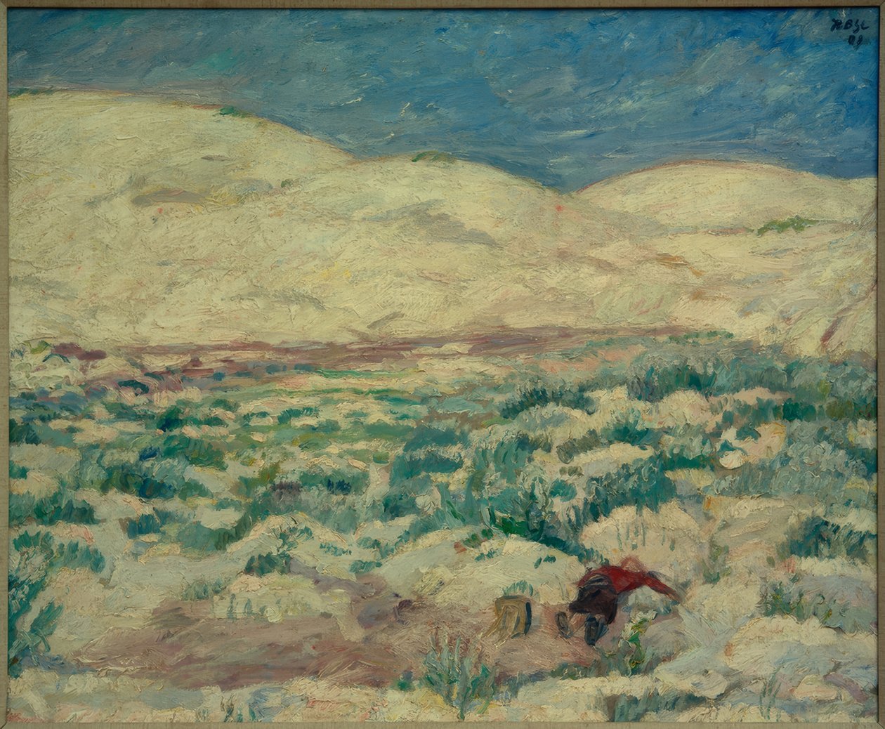 Değişen kum tepelerinde by Max Beckmann