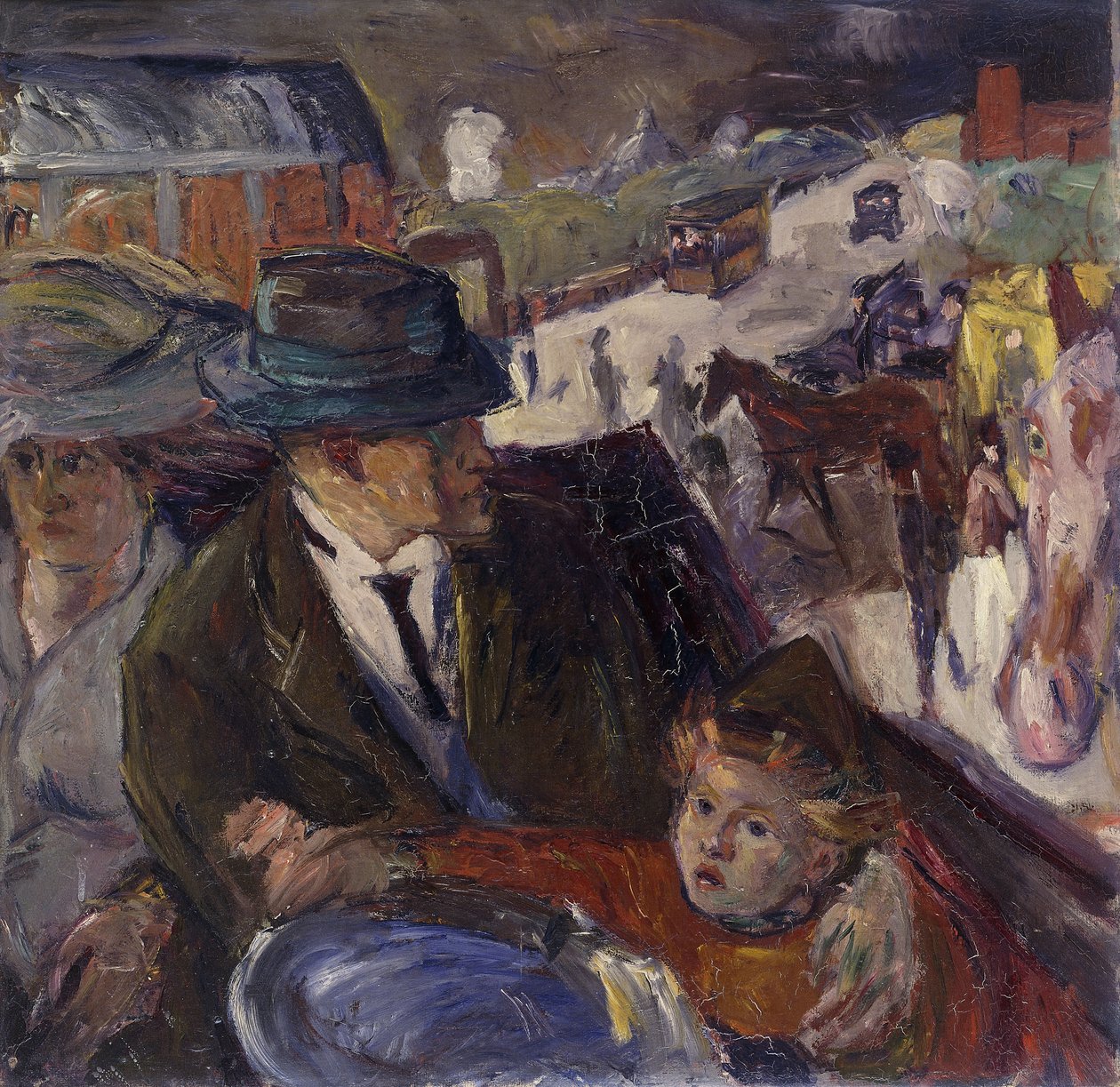 Arabada; ben otomatik by Max Beckmann