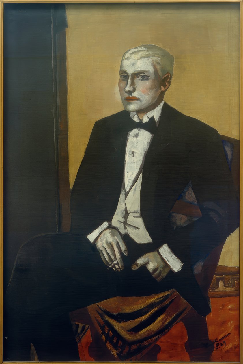genç Arjantinli by Max Beckmann