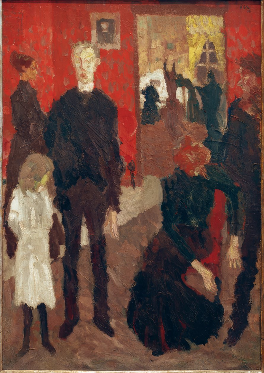 Küçük ölüm sahnesi by Max Beckmann