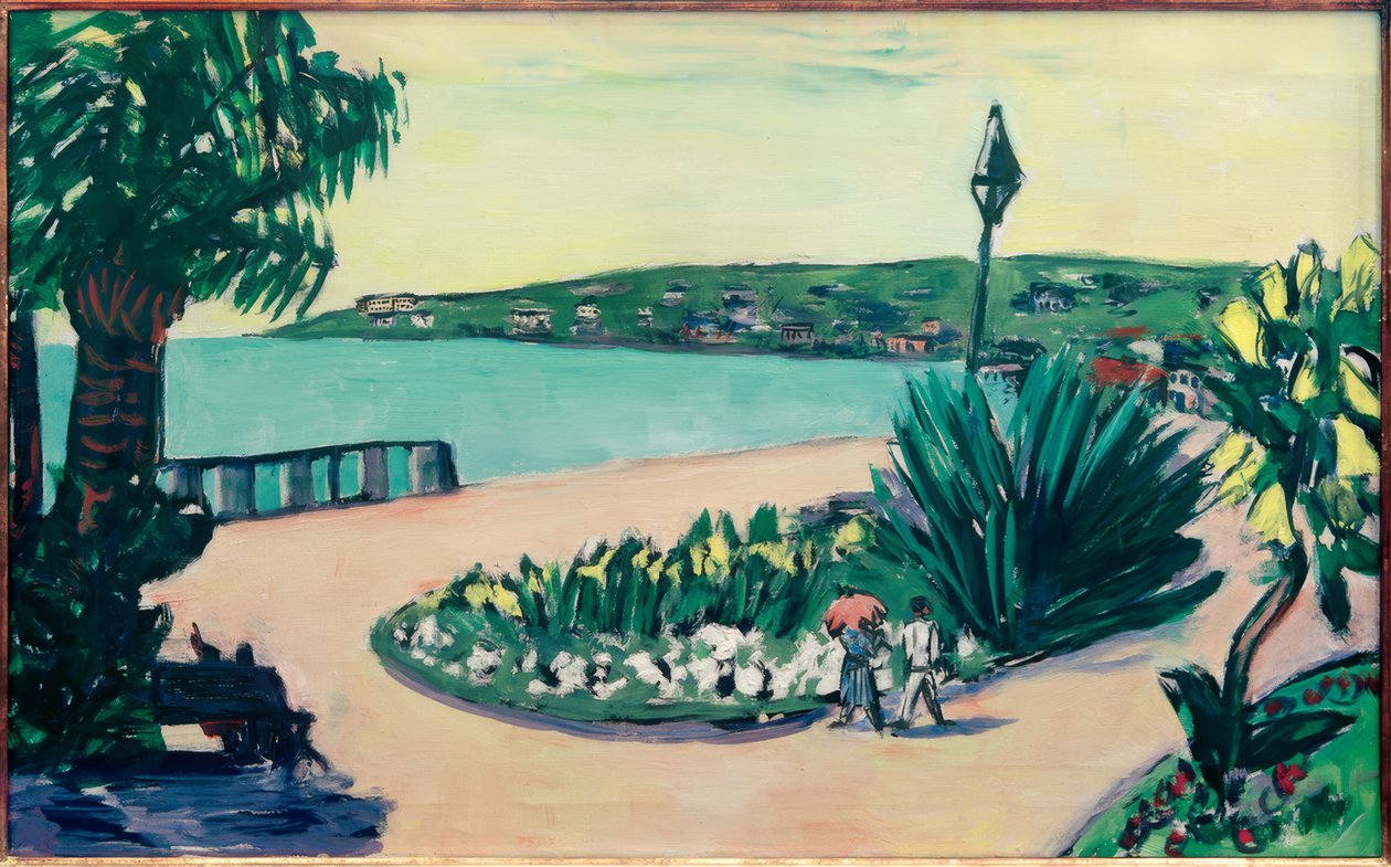 Küçük İtalyan manzarası by Max Beckmann