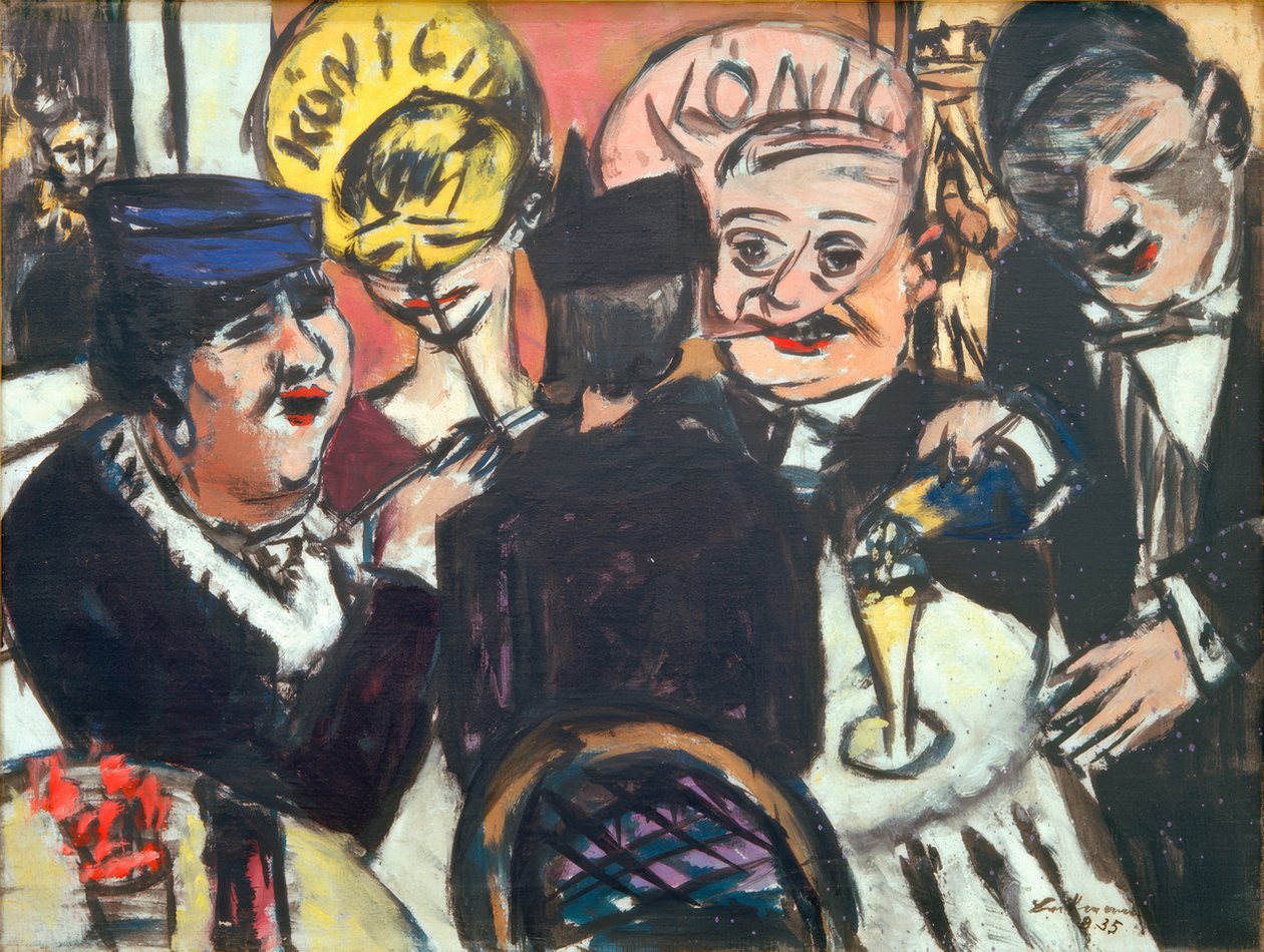 Kraliçe bar by Max Beckmann