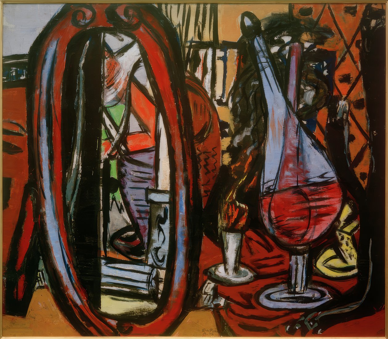 Laboratuvar test odası by Max Beckmann