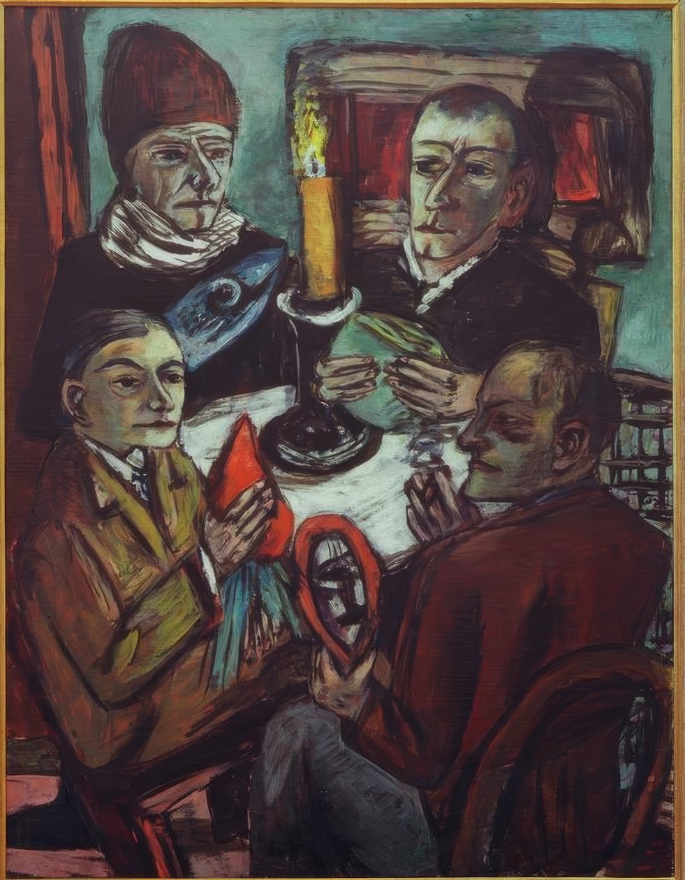 Sebzeli Les Artistes by Max Beckmann