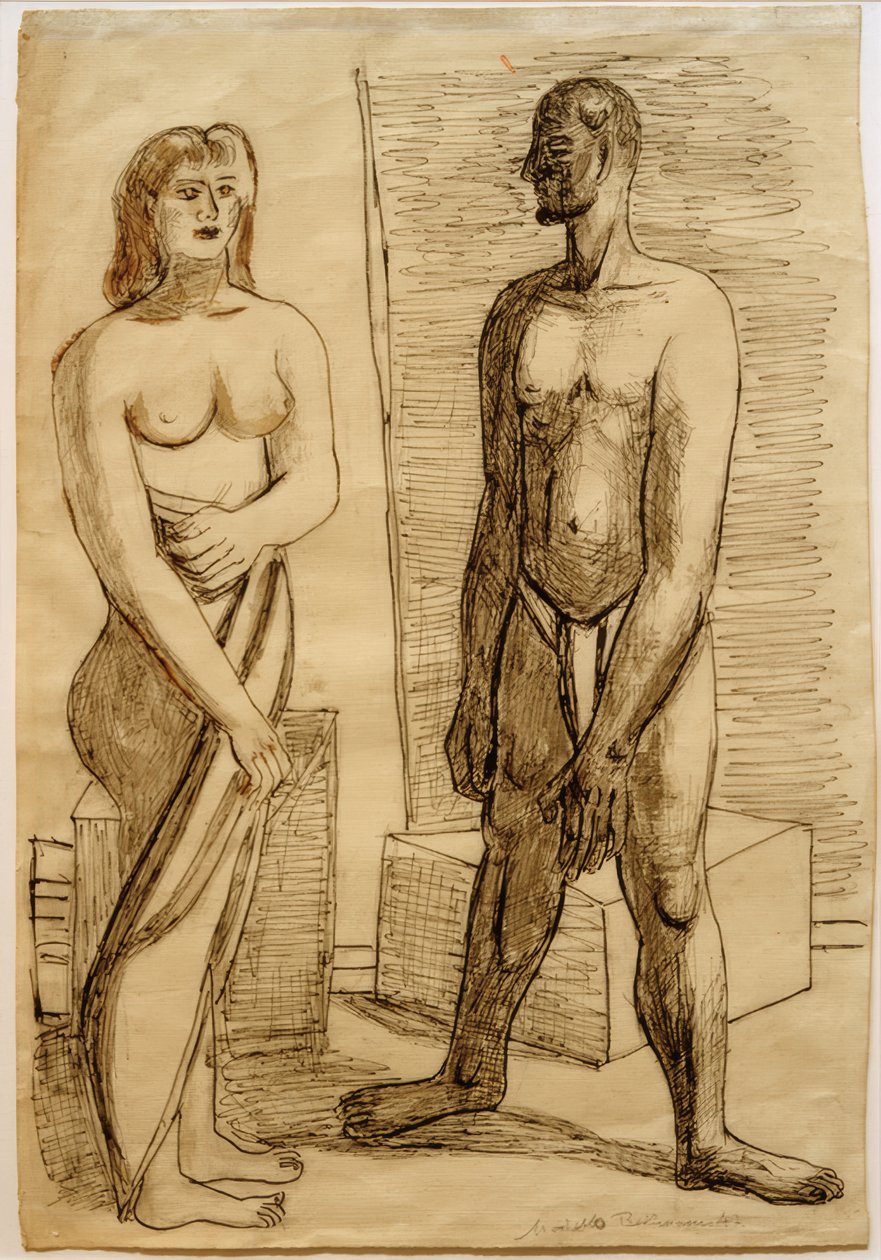 Modeller by Max Beckmann