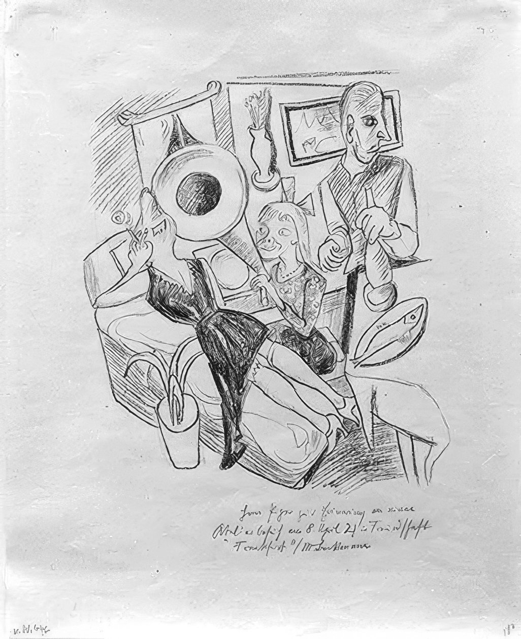 mobilyalı by Max Beckmann