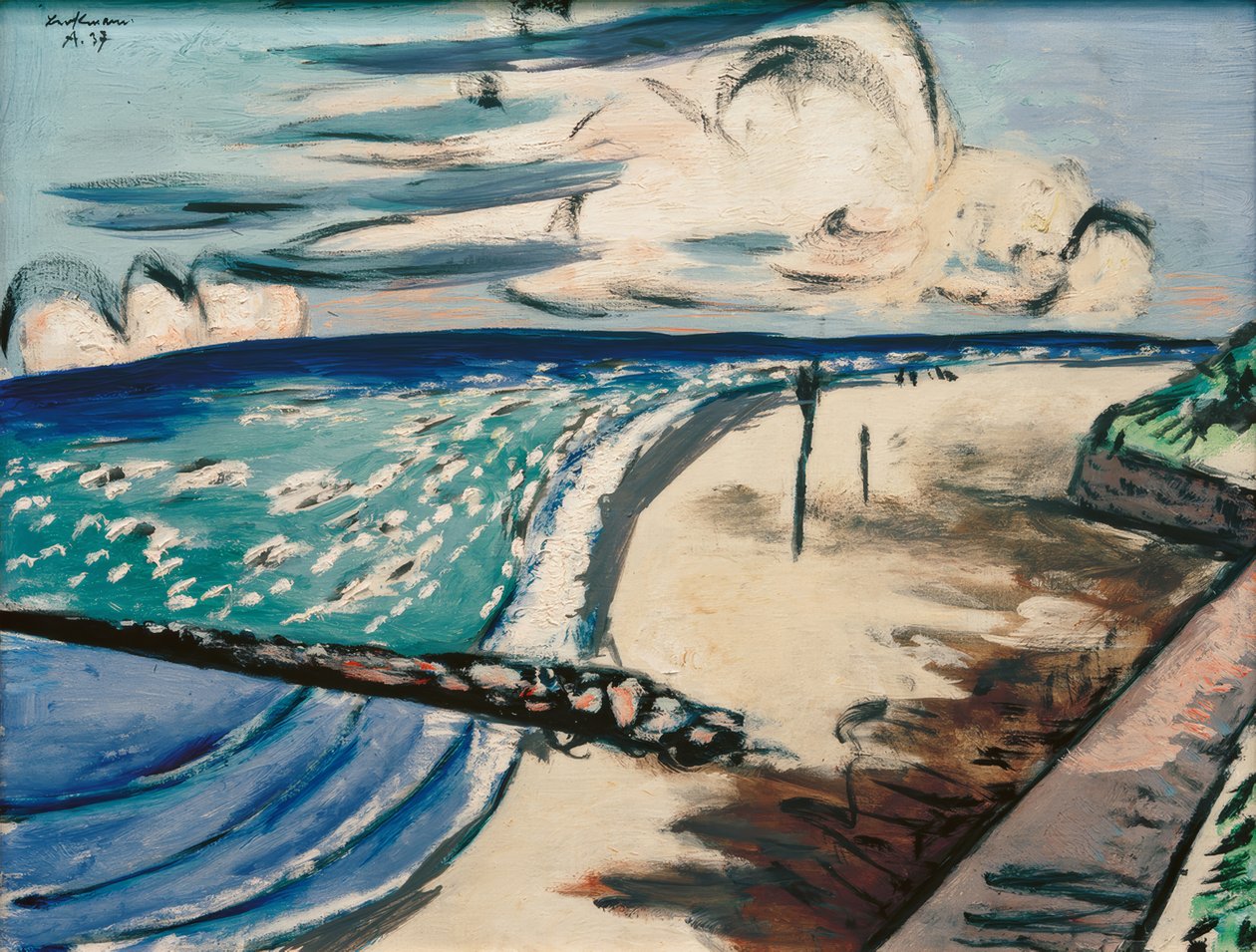 Nordsee III by Max Beckmann