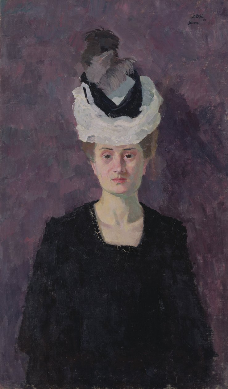 Bayan Minna Tube-Beckmann'ın Portresi by Max Beckmann