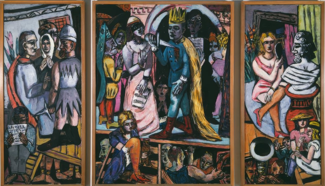 aktör by Max Beckmann