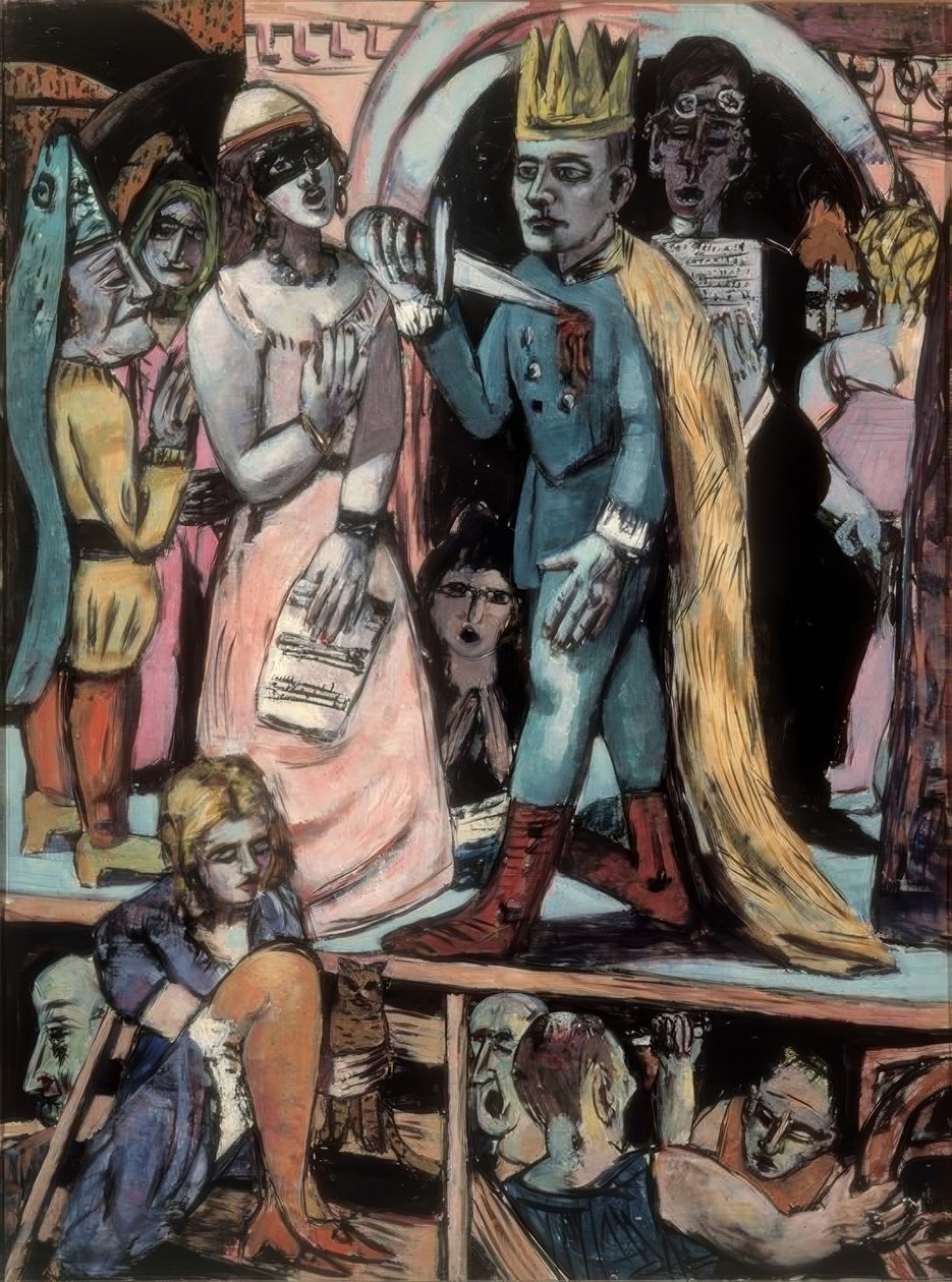 aktör by Max Beckmann
