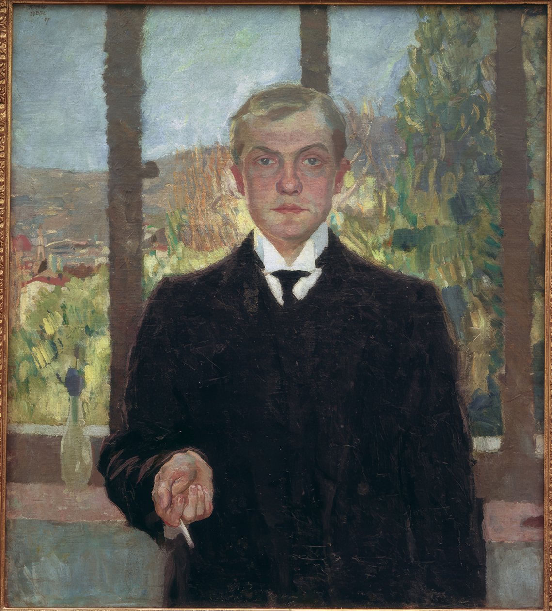 Otoportre Floransa by Max Beckmann