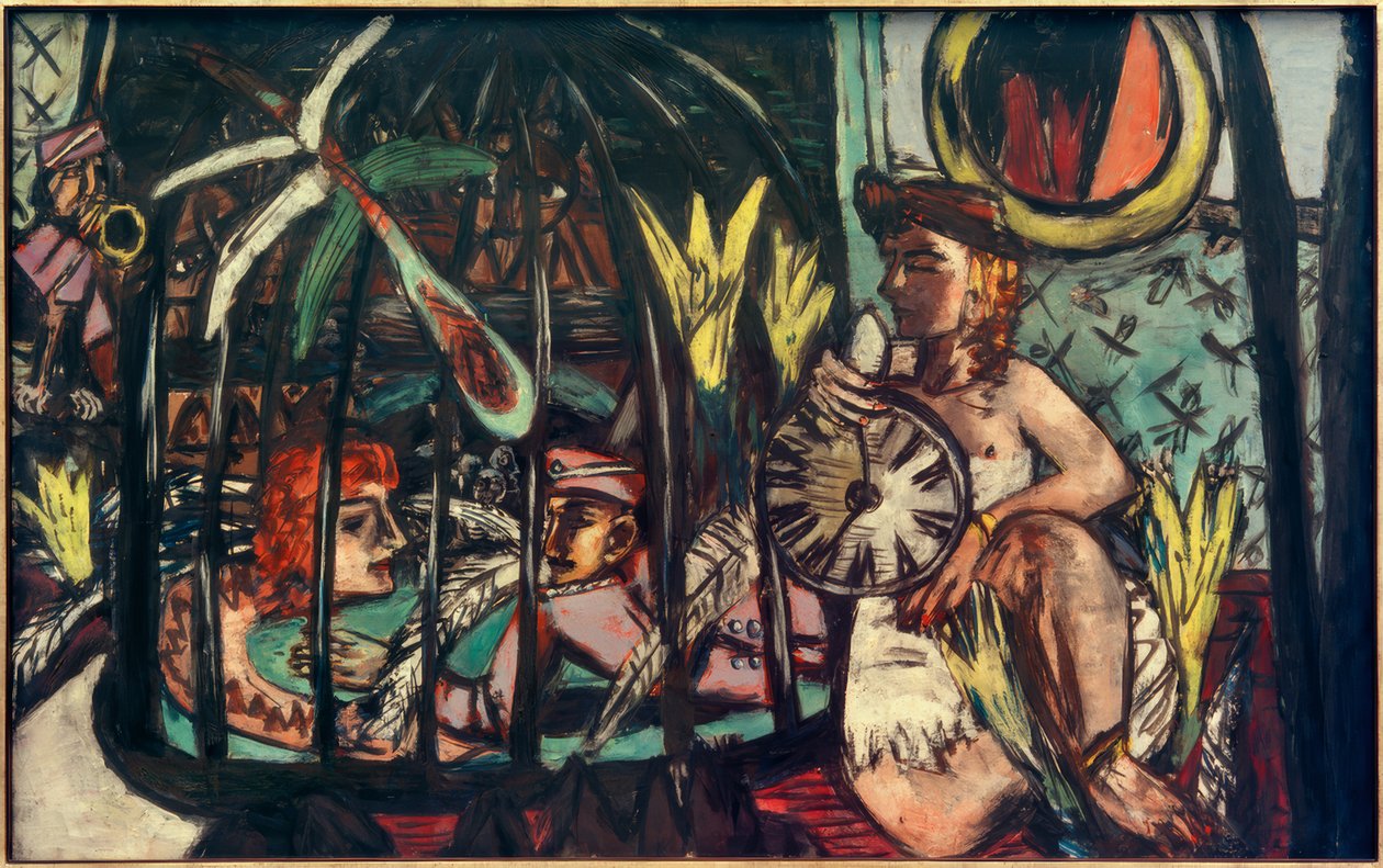 askerin rüyası by Max Beckmann