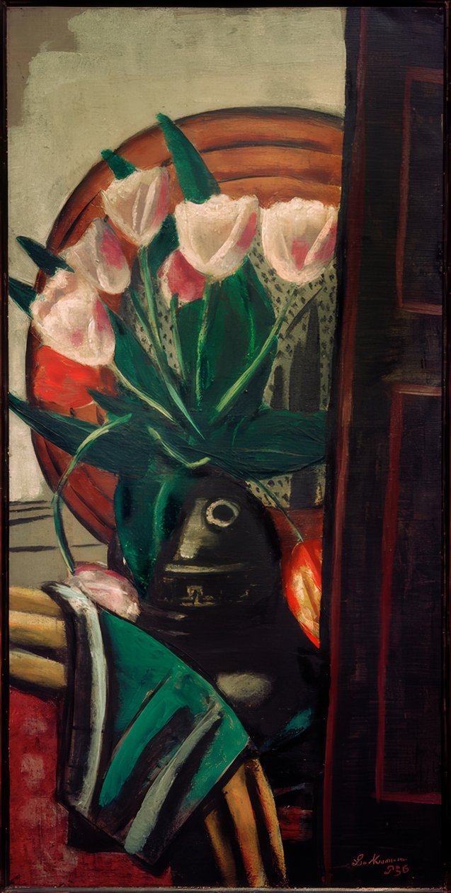 Lale natürmort by Max Beckmann