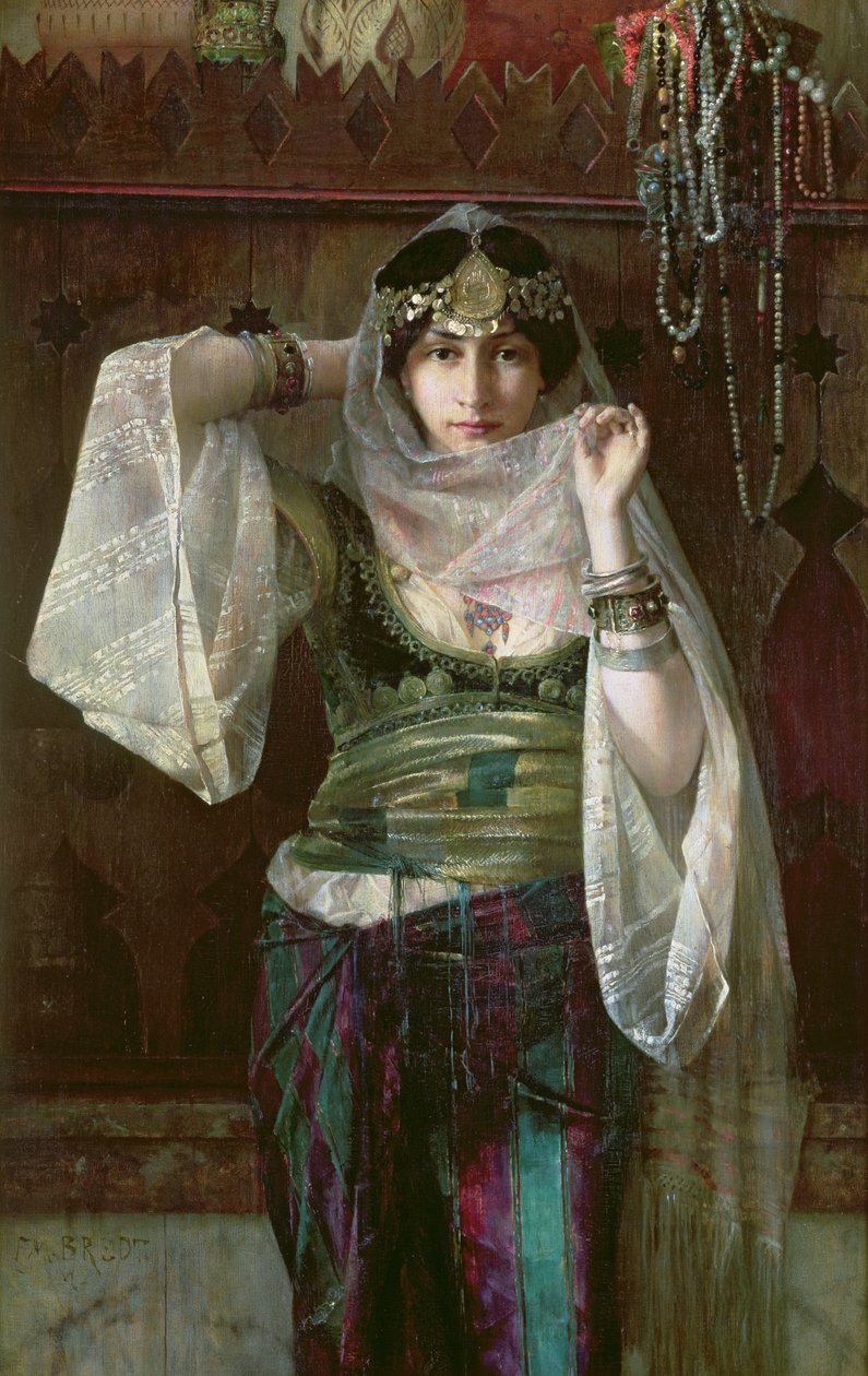 Harem Kraliçesi by Ferdinand Max Bredt