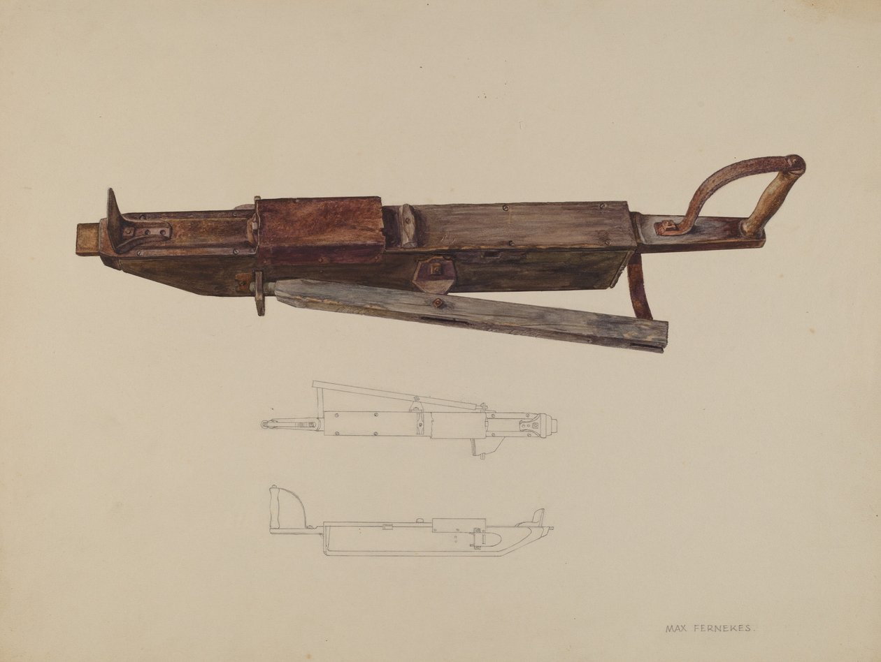Mısır Ekici, c. 1938. by Max Fernekes