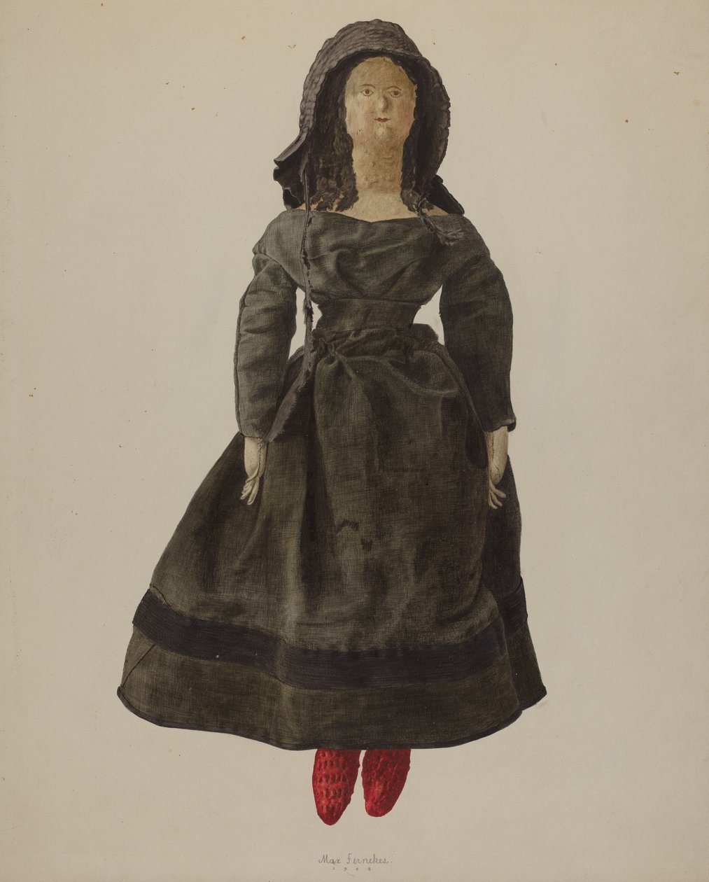 Quaker Bebek, 1938. by Max Fernekes
