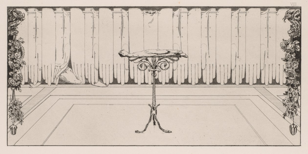 Bir Eldiven: Dinlenme, 1880. by Max Klinger