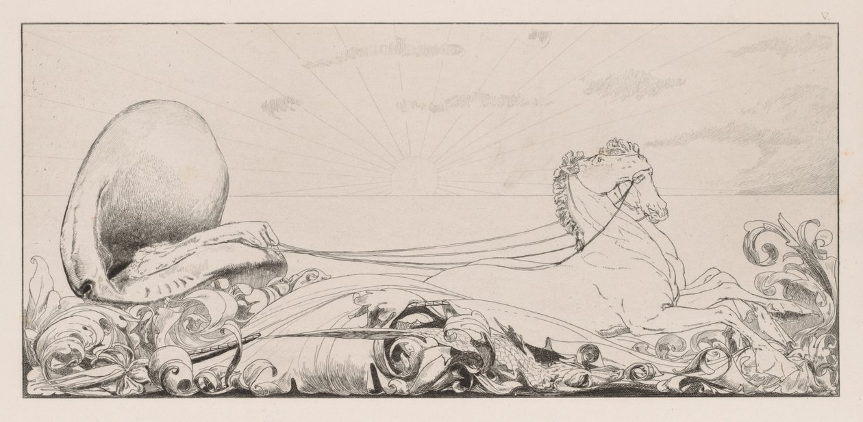 Bir Eldiven: Zafer, 1880. by Max Klinger