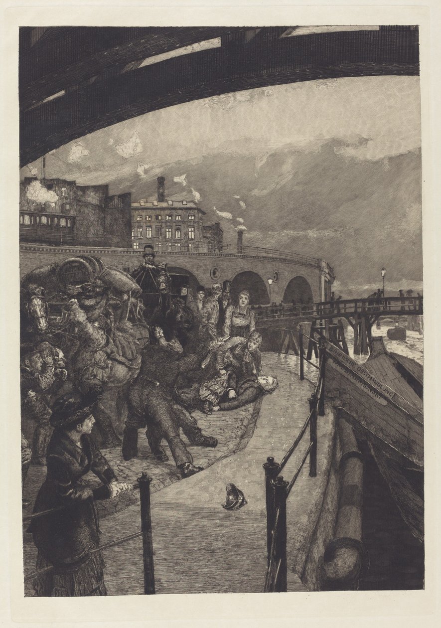 Bir Cinayet Bir Cinayet, 1883. by Max Klinger