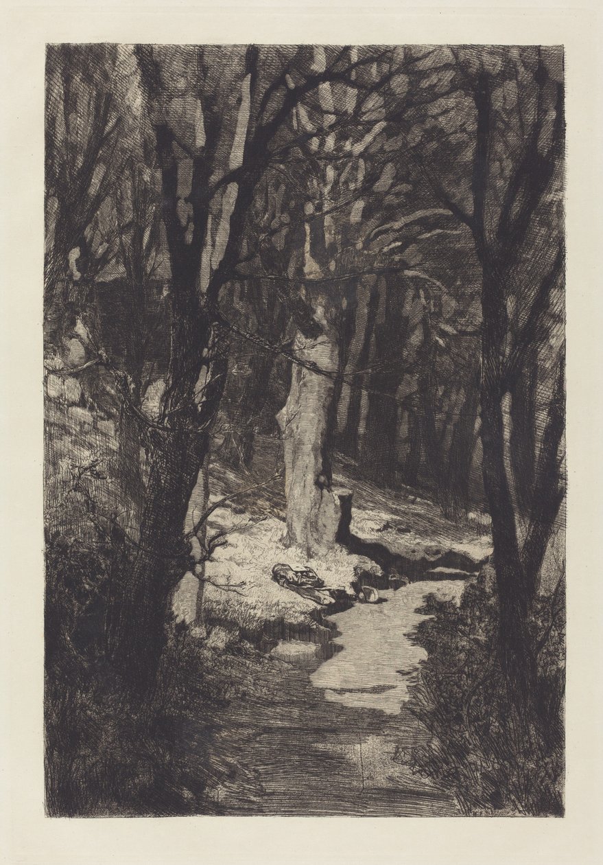 Ben Walde (Ormanda) by Max Klinger