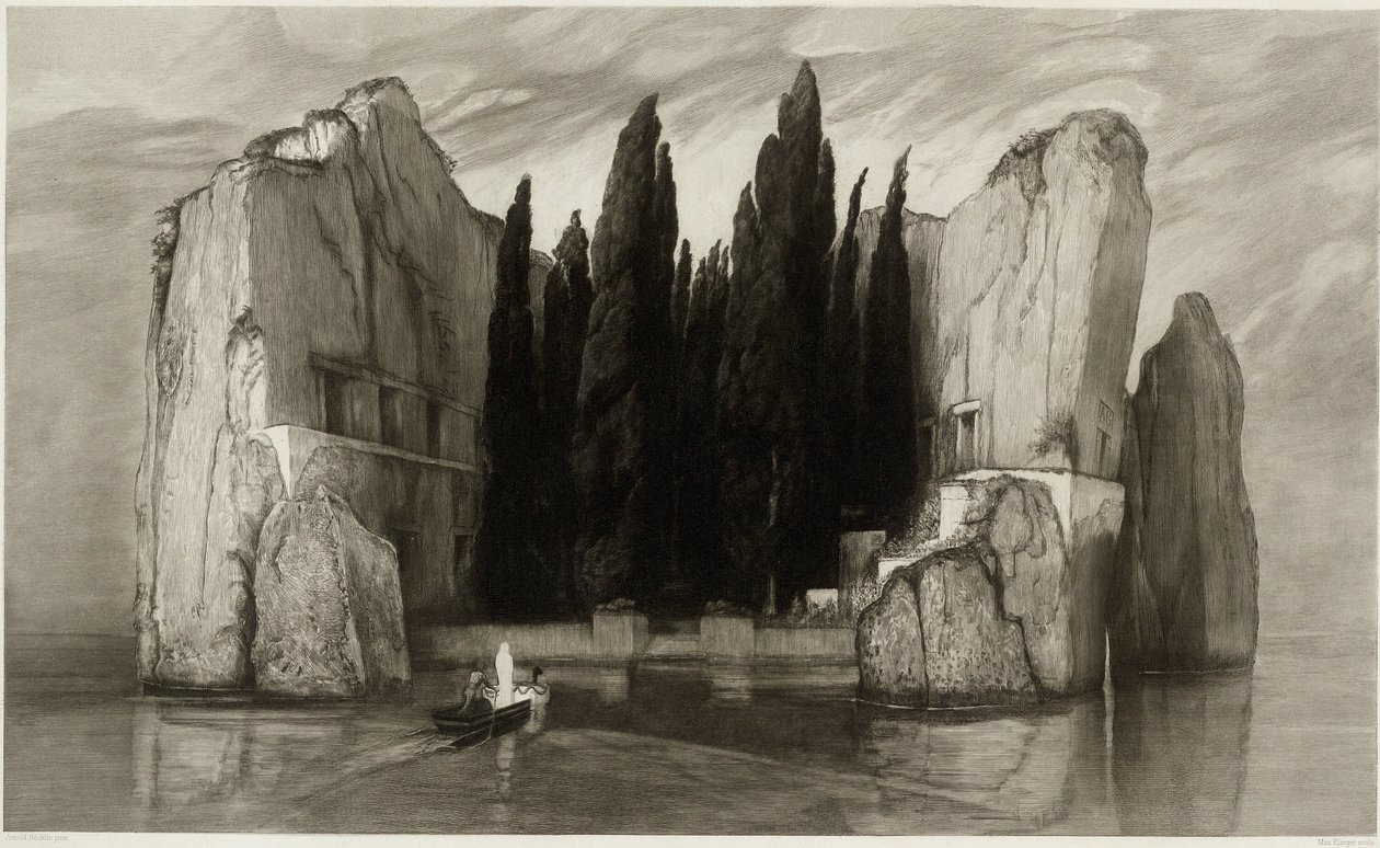 Ölüler Adası by Max Klinger