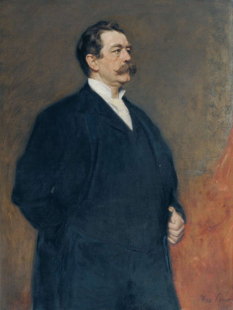 Prens Herbert Bismarck by Max Koner