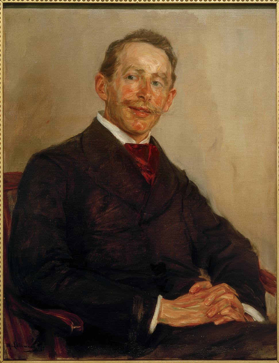 Dr. Maksimum Linde by Max Liebermann