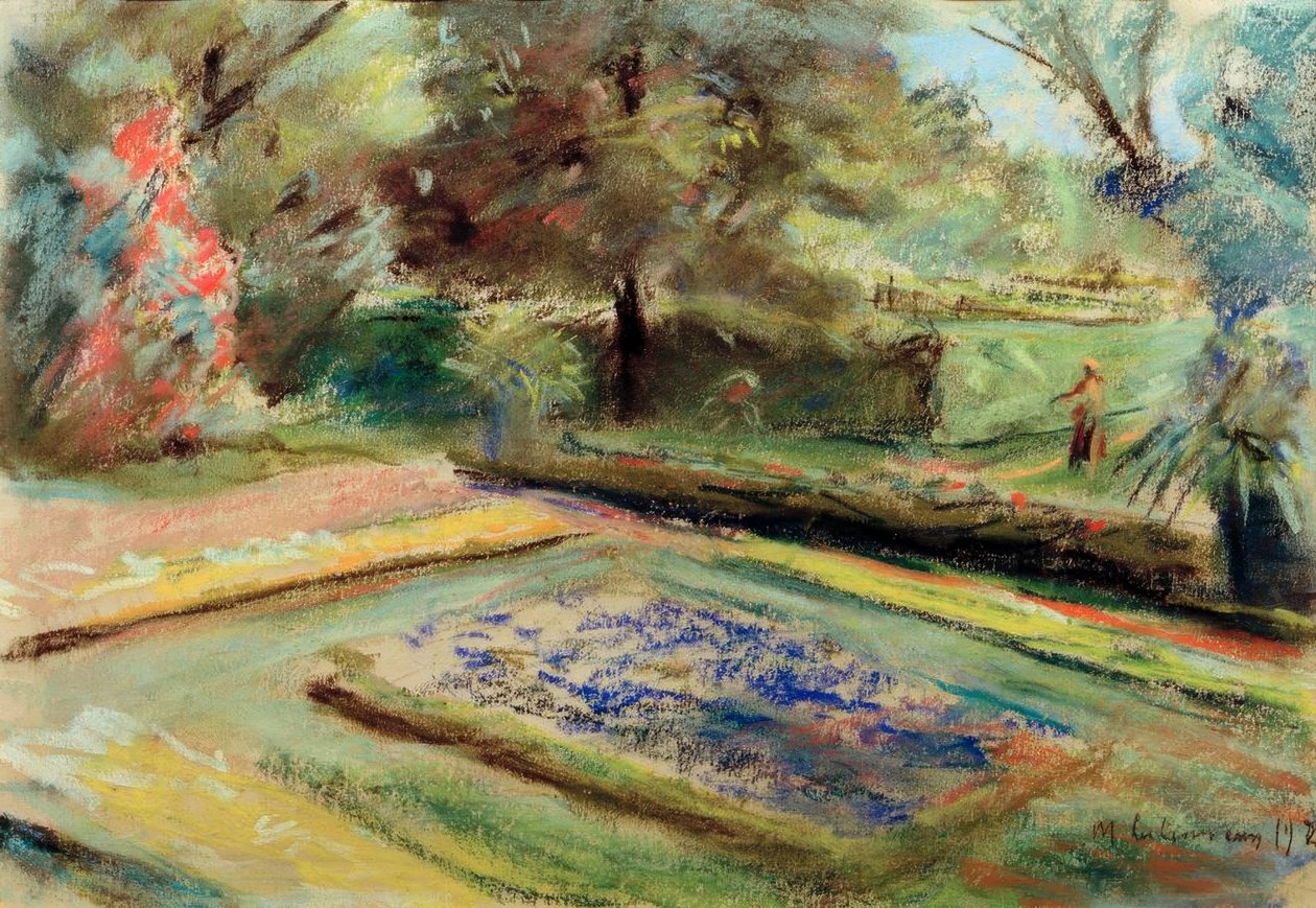 Kuzeydoğudaki çiçek terasından görüntüleyin by Max Liebermann