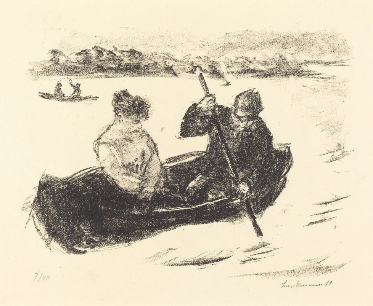Kano, 1919. by Max Liebermann