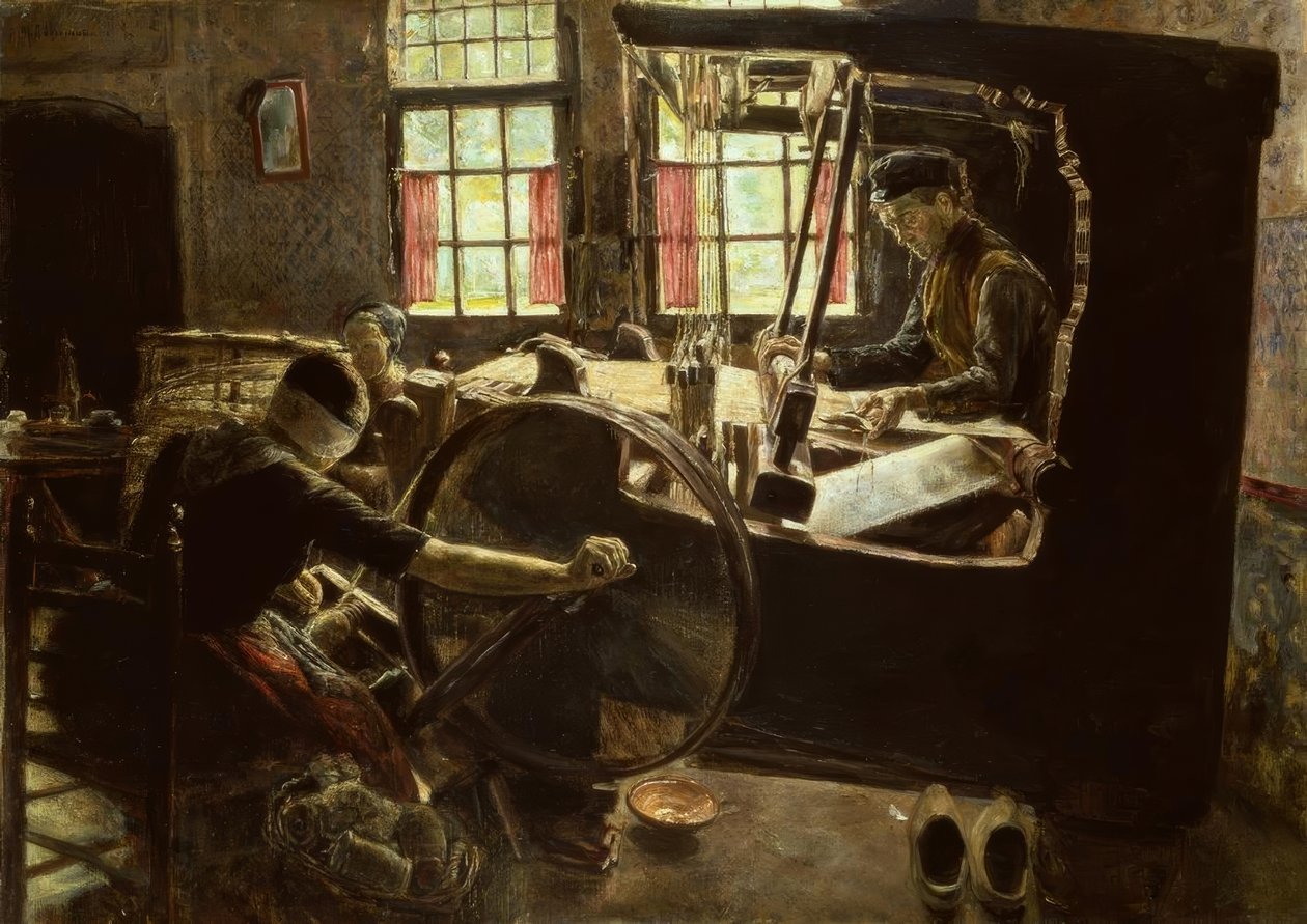 Dokumacı by Max Liebermann