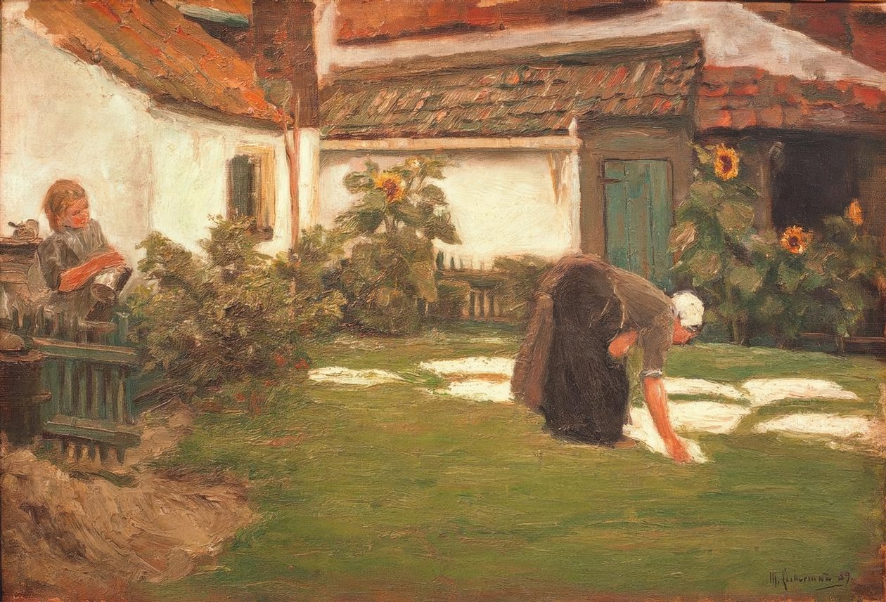 çamaşır suyu by Max Liebermann