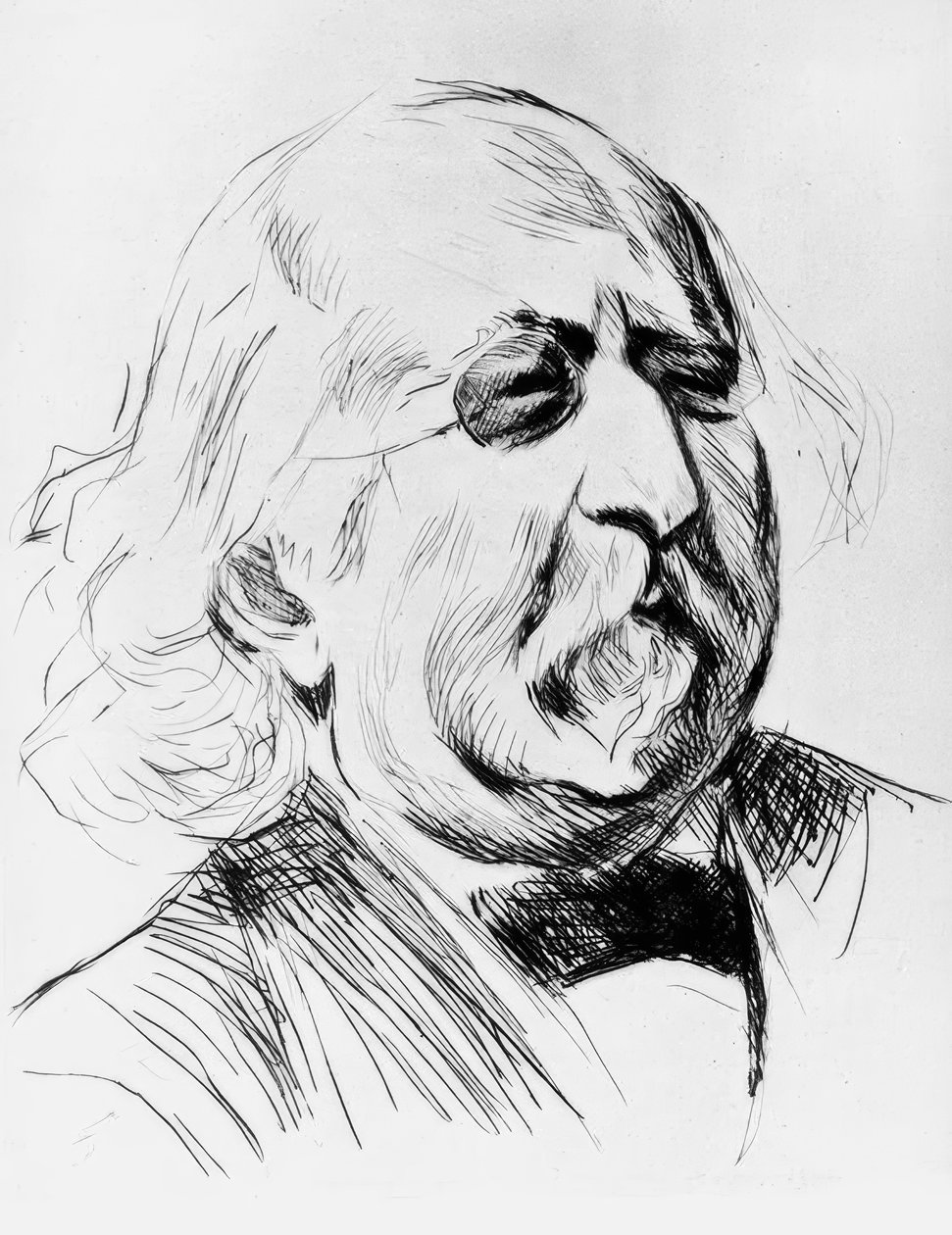 Hermann Cohen / Rad.V. sevgili adam by Max Liebermann