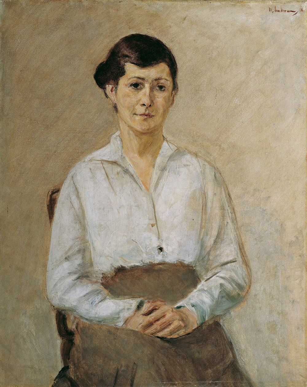 Käthe Liebermann – Sanatçının Kızı by Max Liebermann