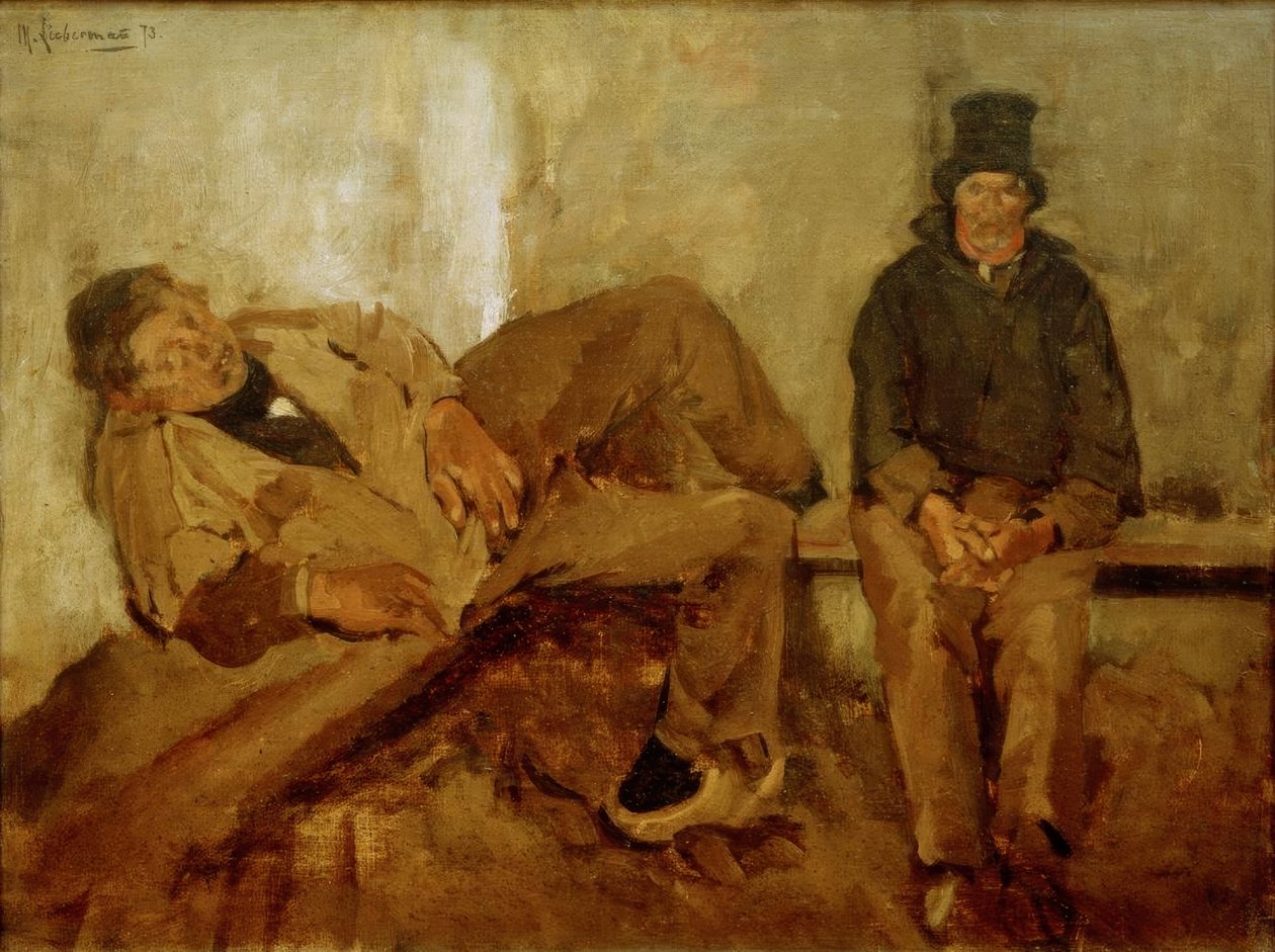 Pilot odası by Max Liebermann
