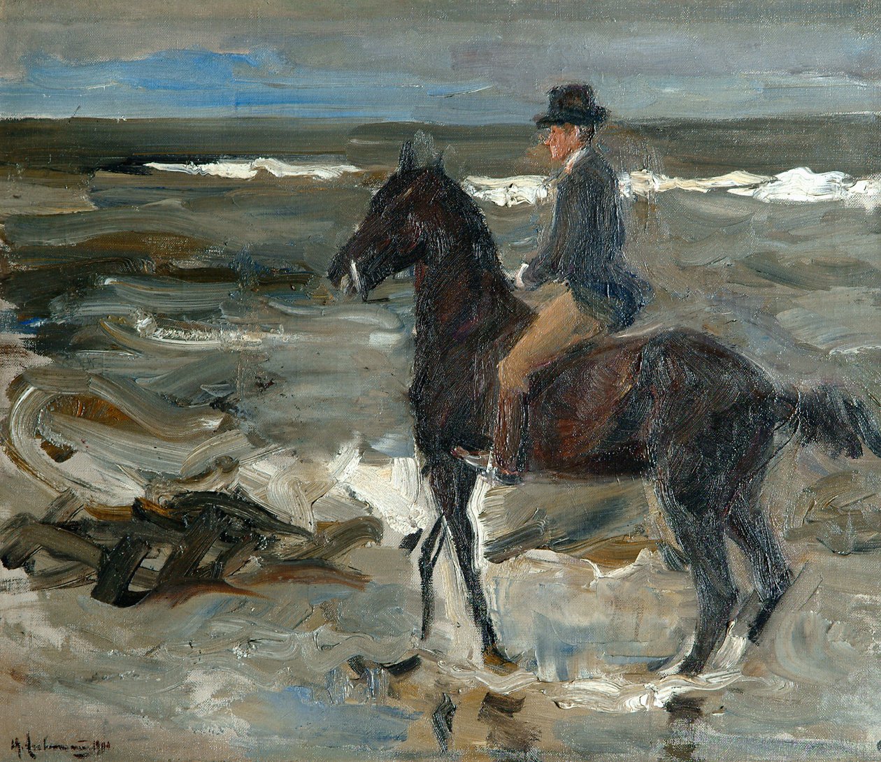 Sahilde Binici by Max Liebermann