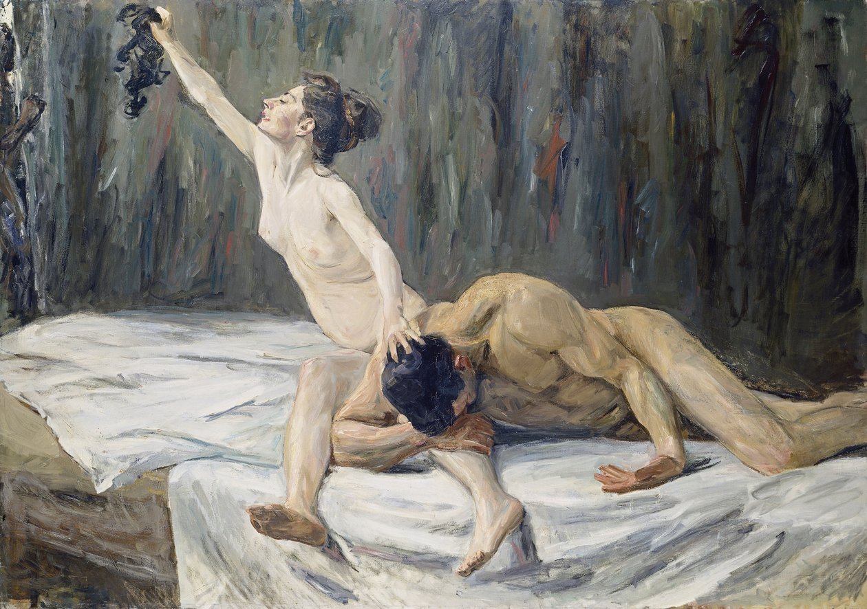 Samson ve Delilah, 1902 by Max Liebermann