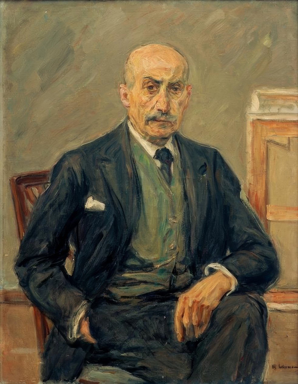 otoportre by Max Liebermann