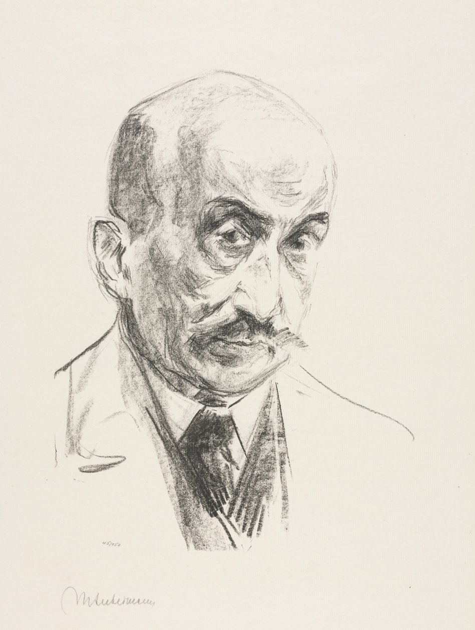 Otoportre, 1921. by Max Liebermann