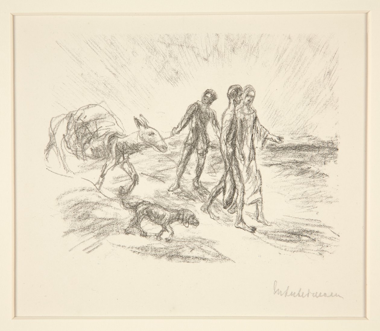 Tobias I/III by Max Liebermann