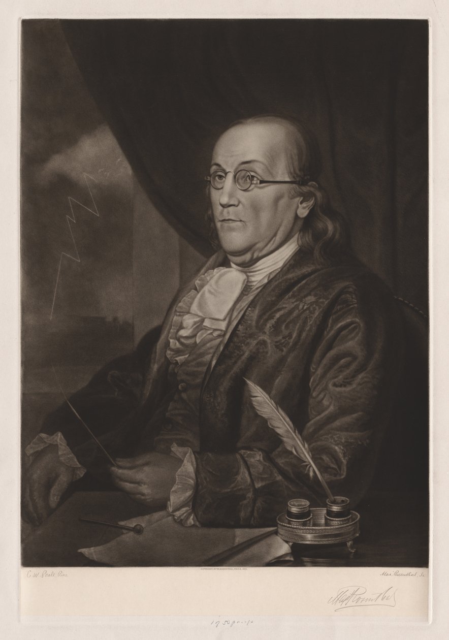 Benjamin Franklin by Max Rosenthal