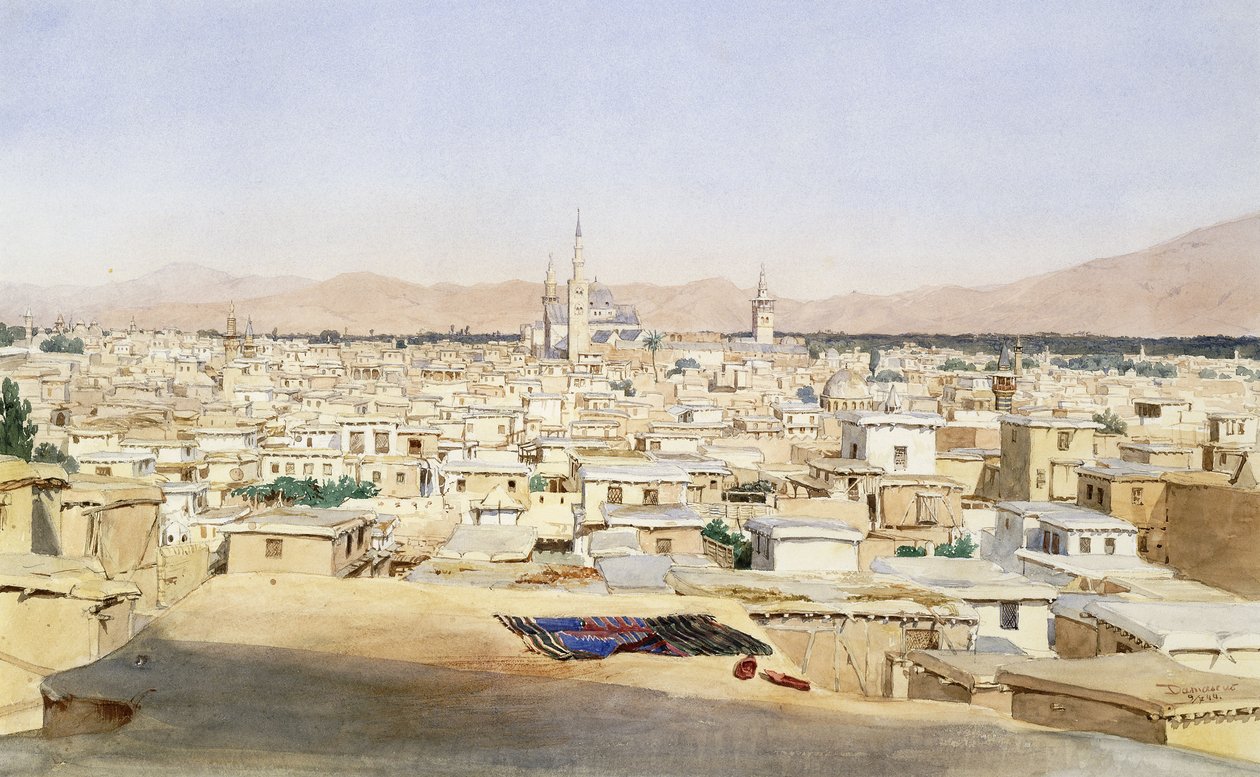 Şam, 1844 by Max Schmidt