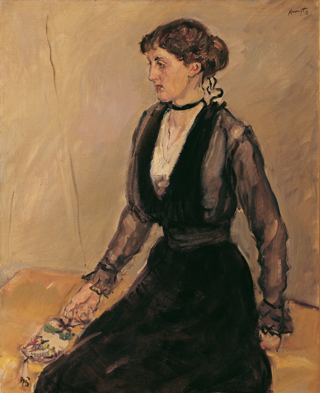Bayan Eva Steinbarth by Max Slevogt