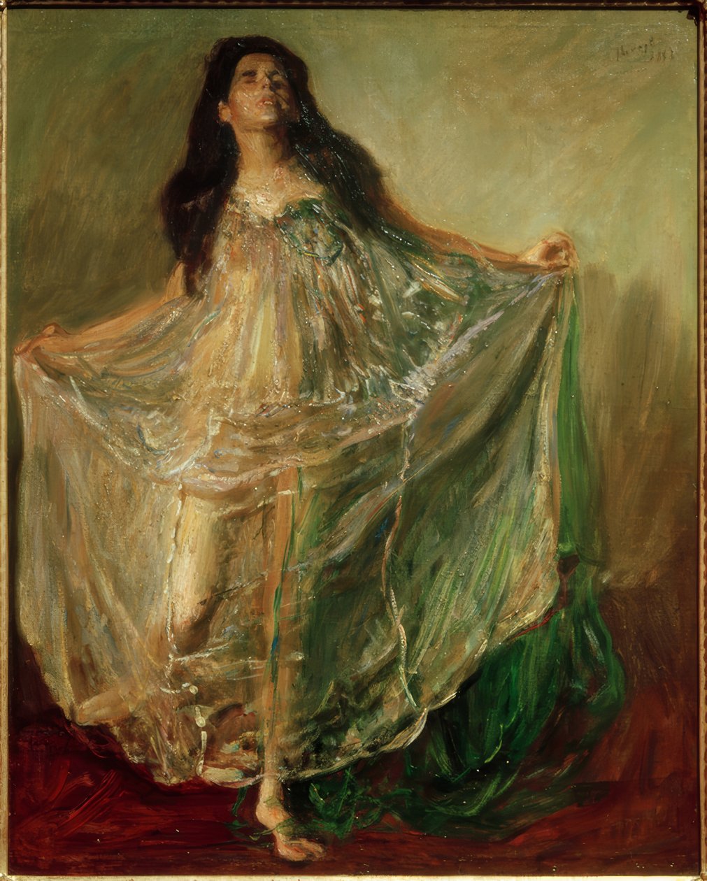 gümüş dansçı by Max Slevogt