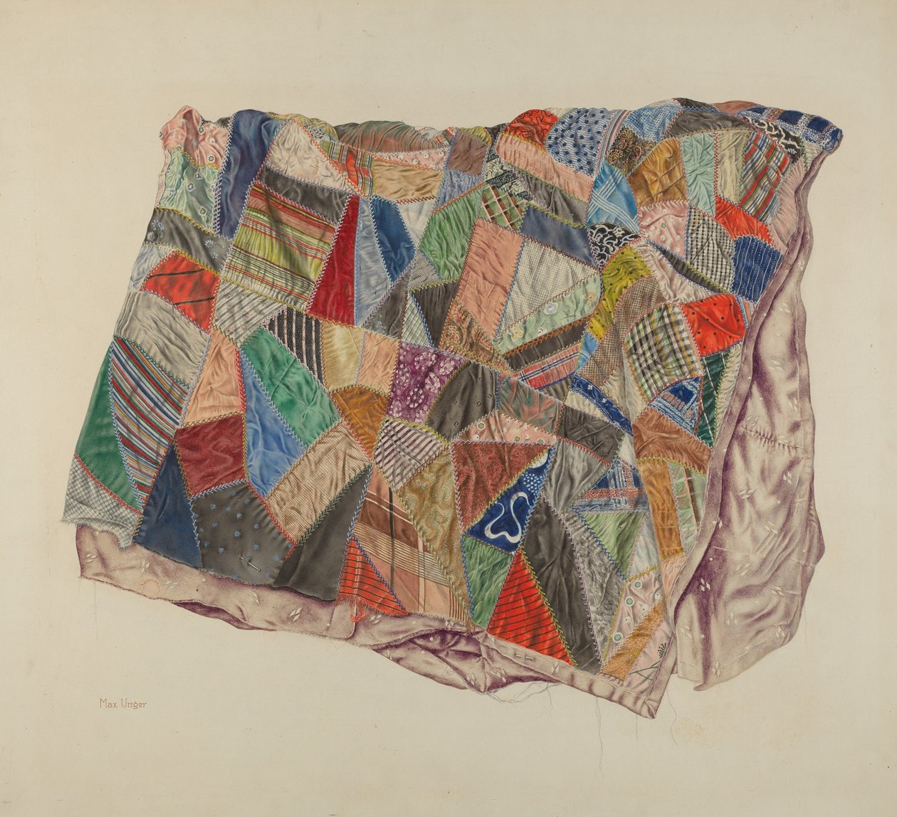 Patchwork Yorgan by Max Unger