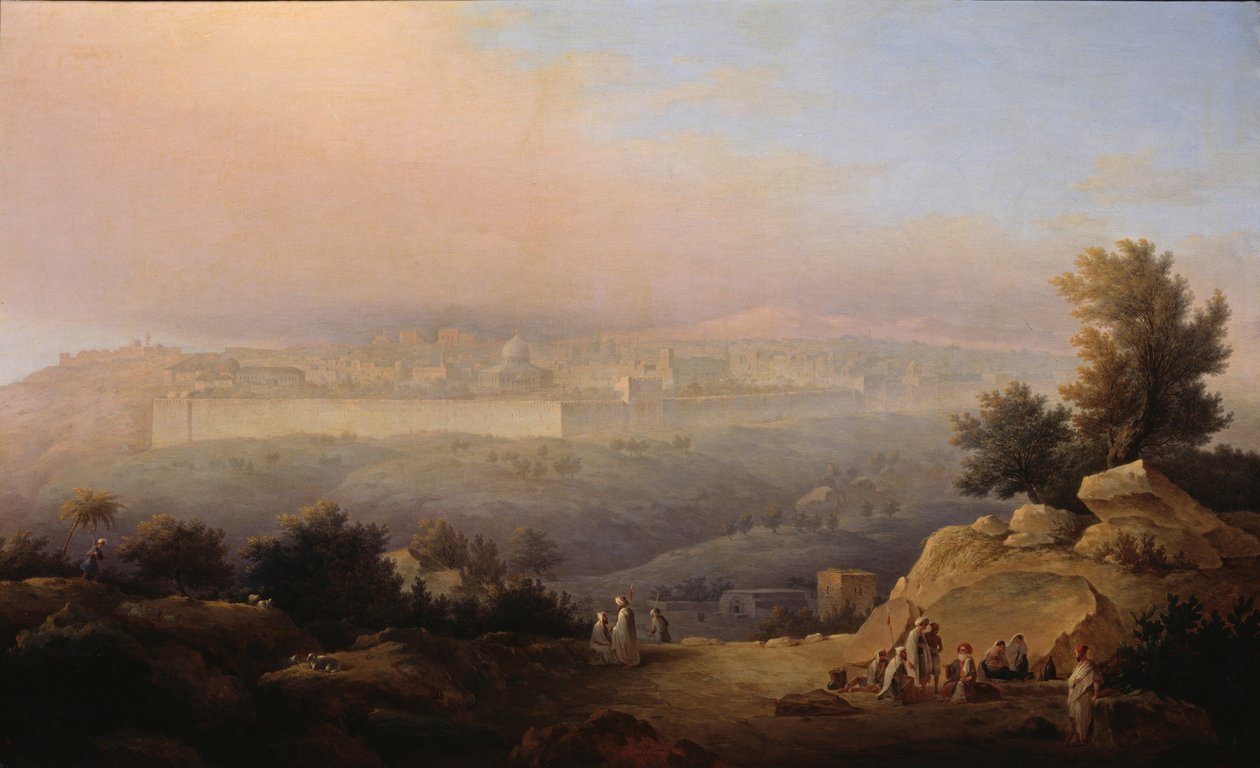 Kudüs, 1849 by Maxim Nikiphorovich Vorobyev